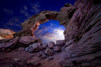 Arsenic Arch Moonset