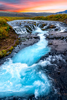 Bruarfoss Waterfall