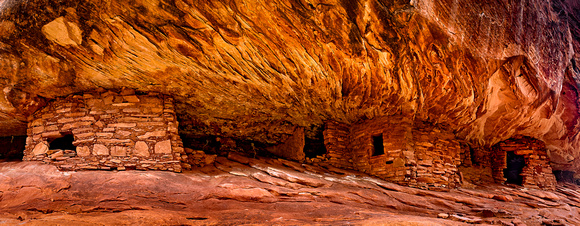 Flaming House Ruins Pano
