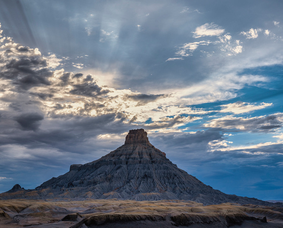 Factory Butte Sunset